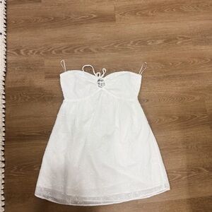 Princess Polly NWT White Dress 8